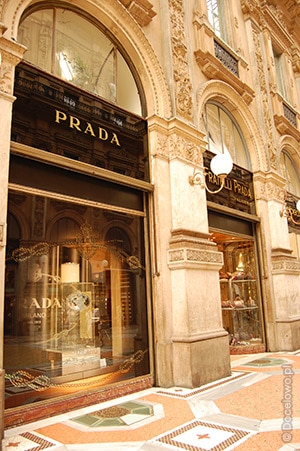 Zakupy w Mediolanie